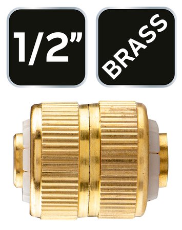 Reparator węża 1/2", mosiężny