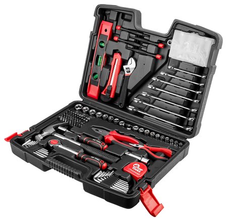 Zestaw narzędziowy 1/4", 3/8" 194 szt.