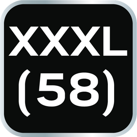 Koszulka z długim rękawem, czarna, rozmiar XXXL