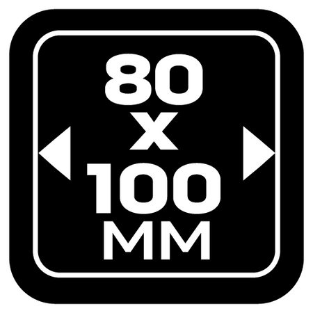 Podkładki filcowe samoprzylepne, jasnobrązowe 80x100mm, 2 szt.