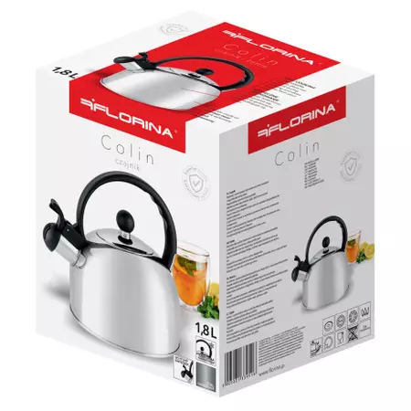 Czajnik ze stali nierdzewnej Florina Colin 1,8 l