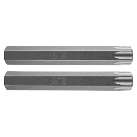 Końcówka TORX T55 x 75 mm, S2 x 2 szt.