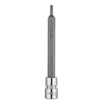 Końcówka TORX TX10 na nasadce 1/4", długa, 87 mm