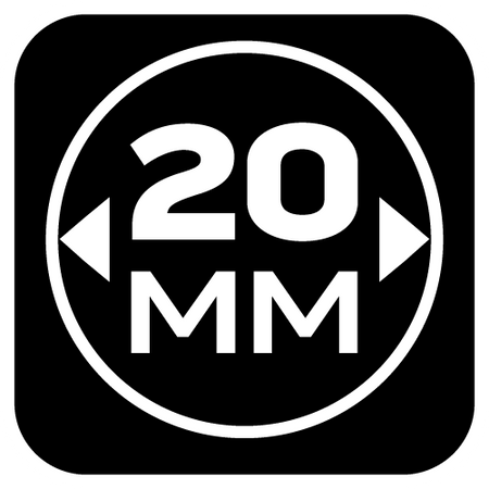 Podkładki filcowe okrągłe samoprzylepne, jasnobrązowe 20 mm, 20 szt.