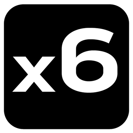 Zestaw wierteł gwintujących HSS TiN, M3 - M10, Hex, 6 szt.