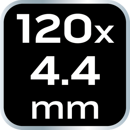 Opaski zaciskowe EXTREME czarne zestaw 75 szt.