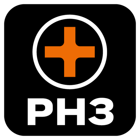 Bity udarowe PH3 x 25 mm, 20 szt.