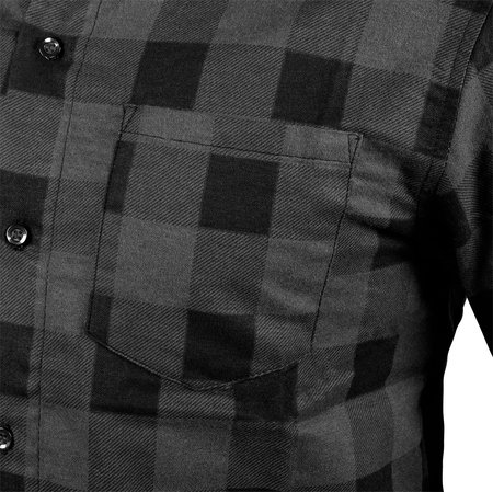 Koszula flanelowa, szara, rozmiar M