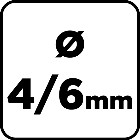 Wiertło do konfirmatów 4/6 mm