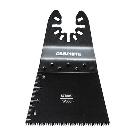 Brzeszczot do urządzenia wielofunkcyjnego, do cięcia wgłębnego, 14TPI, HCS, 65 mm