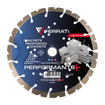 Ferrati Tarcza Diamentowa F20156 230mm PERFORMANTE PLUS