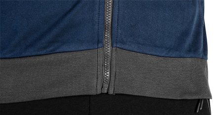 Bluza rozpinana z kapturem COMFORT, granatowa, rozmiar M