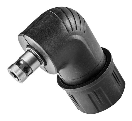 Wiertarko-wkrętarka akumulatorowa Energy+ 18V, zdejmowany uchwyt 10 mm, plus adapter kątowy i adapte