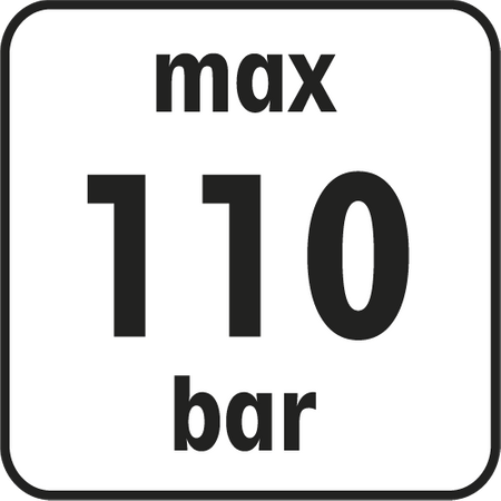 Myjka ciśnieniowa 1400W, ciśnienie 80 (maks. 110) bar