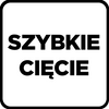Brzeszczot do urządzenia wielofunkcyjnego, do cięcia wgłębnego, 10TPI, HCS, 34 mm