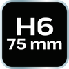 Końcówka HEX 6 x 75 mm, S2 x 2 szt.