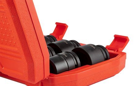 Nasadki udarowe 3/4", 26-38 mm, zestaw 8 szt.