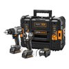 ZESTAW WKRĘTARKA DCD805+ZAKRĘTARKA DCF850 18V 2*1.7AH TSTAK