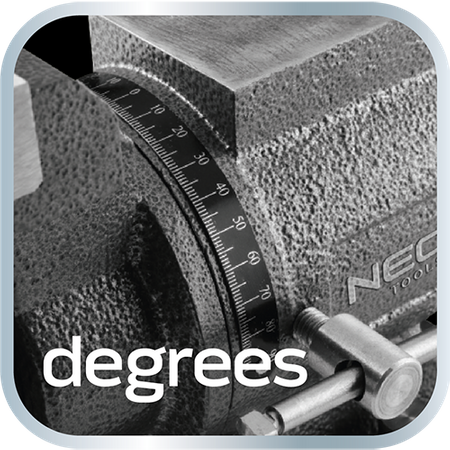 Imadło ślusarskie obrotowe 100 mm, 360stopni