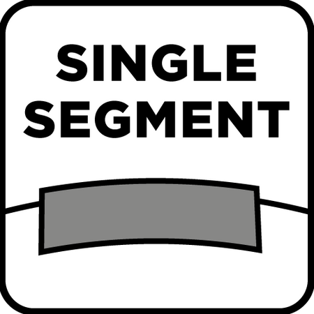 Tarcza diamentowa szlifierska, 1 segment, 125 x 22.2 mm, na sucho