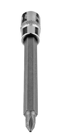 Końcówka wkrętakowa PH1 na nasadce 1/4", długa, 87 mm