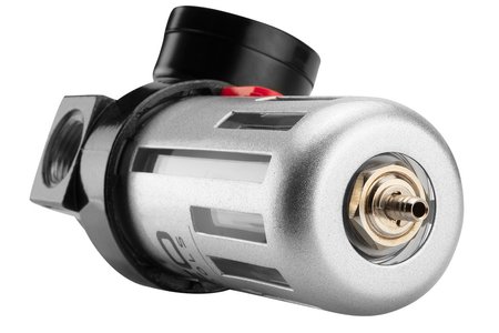 Filtr odwadniacz 1/2",z reduktorem ciśnienia, metalowa obudowa