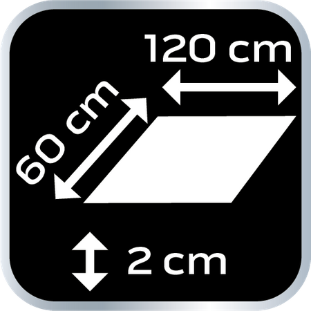 Panel narzędziowy 120x60x2
