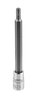 Końcówka TORX TX25 na nasadce 1/4", długa, 87 mm