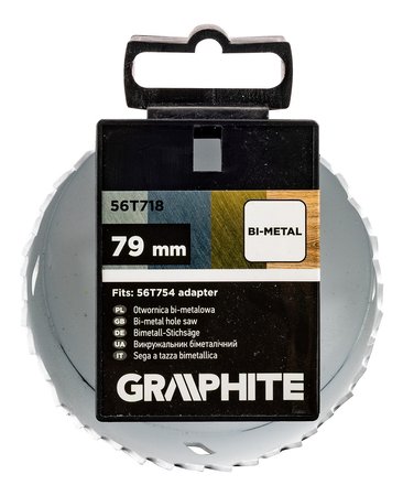 Otwornica bi-metalowa 79 mm