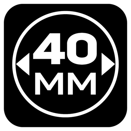 Podkładki filcowe okrągłe samoprzylepne, ciemnobrązowe 40mm, 4 szt.