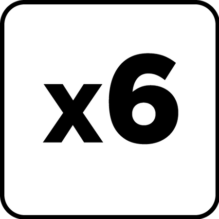 Otwornice z adapterem, 32-54 mm, zestaw 6 szt.