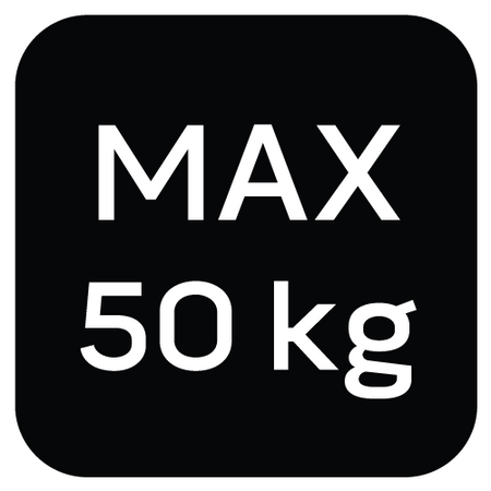 Opaski zaciskowe ogrodowe 7,6 x 380mm, 50 szt., brązowe