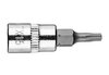 Końcówka TORX TX15 na nasadce 1/4", krótka, 37 mm