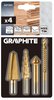 Wiertła stopniowe 4-12 mm, rozwiertak 12,4 mm, frezowiertło 6x90 mm, pogłębiacz stożkowy 8-20 mm,TiN