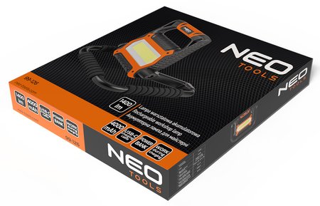 Lampa warsztatowa akumulatorowa 1400 lm