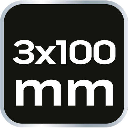 Wkrętak płaski 1000V, 3.0 x 100 mm, S2