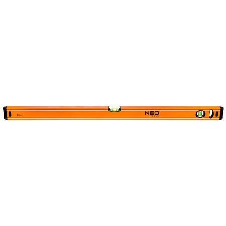 Poziomnica aluminiowa 80 cm, 2 libelle
