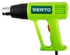Opalarka 2000W, zakres temperatur: I: 350ºC, II: 550ºC, walizka