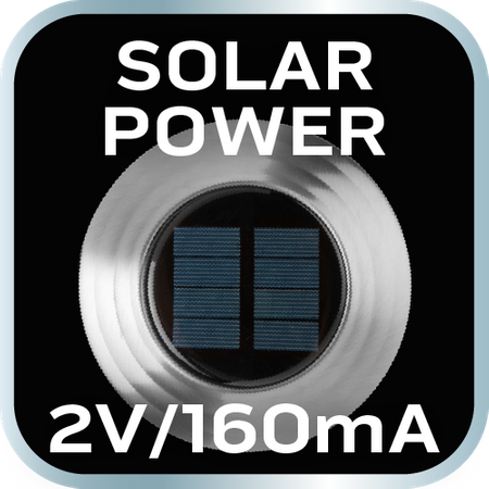 Lampa solarna słupek SMD LED 10 lm