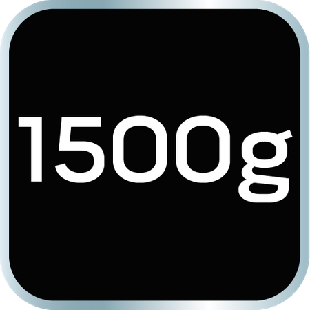 Młotek ślusarski 1500 g, trzonek z włókna szklanego