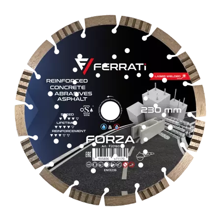 Ferrati Tarcza Diamentowa F20160 230mm FORZA