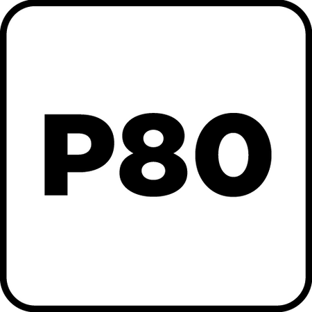 Ściernica listkowa trzpieniowa 60 x 25 x 6 mm, P80