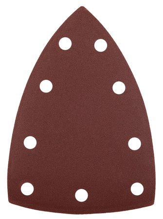 Papiery ścierne na rzep, żelazko 100 x 147 mm, P240, 5 szt., z 9 otworami do 04-623