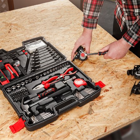 Zestaw narzędziowy 1/4", 3/8" 194 szt.