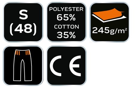 Krótkie spodenki BASIC, rozmiar S/48