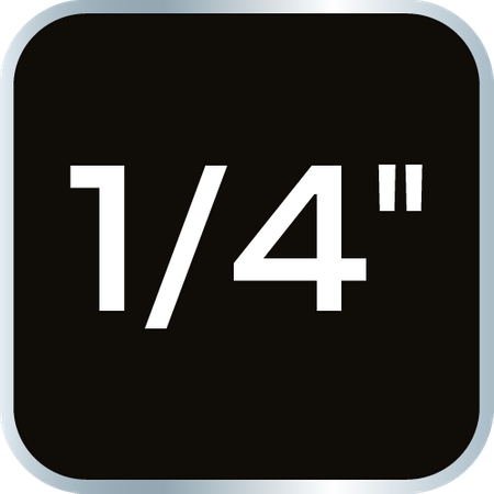 Klucz dynamometryczny dwukierunkowy 1/4", 5-25Nm, zestaw 21 szt.