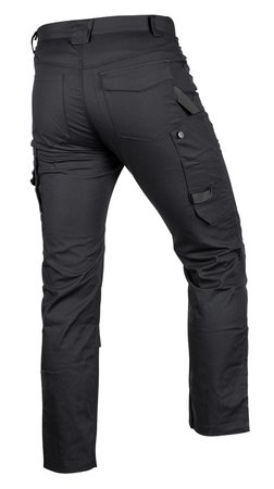 Spodnie robocze Mix&Match, Canvas, czarne, rozmiar XXL