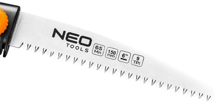 Piła ogrodowa 6", 9 TPI - ostrze chowane