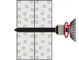 Fischer GK Kołek do Płyt Gipsowo-Kartonowych z Osadzakiem (100 szt.) 52389