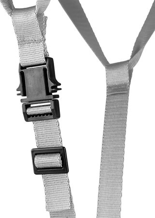 Hełm przemysłowy z paskiem podbródkowym, zielony